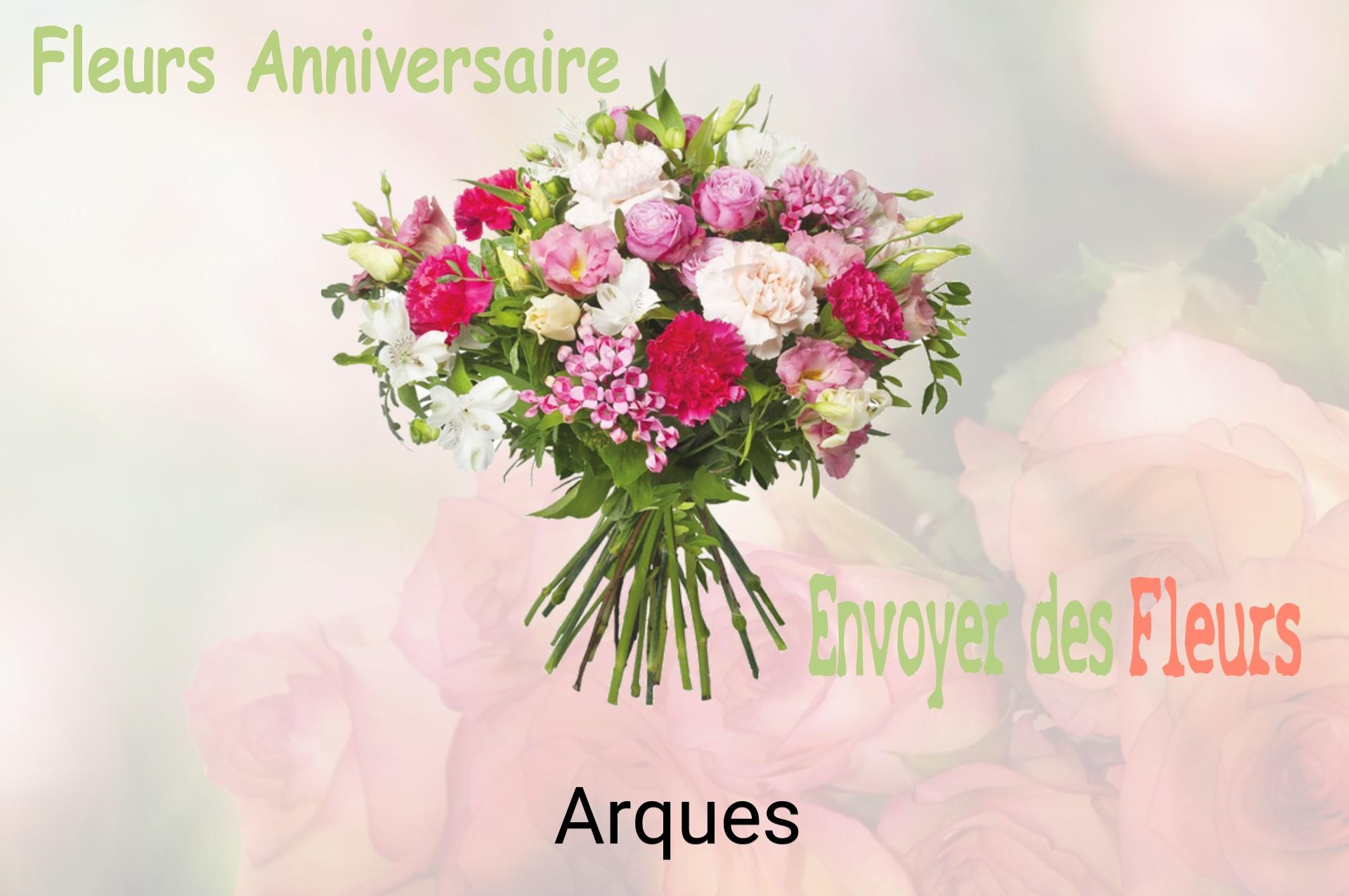Bouquet de fleurs d’anniversaire livré à Arques